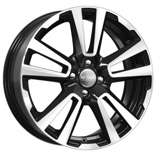 17 5X114,3 6,5 ET50 66.1 KC874 Kaptur алмаз черный REPLICA КиК